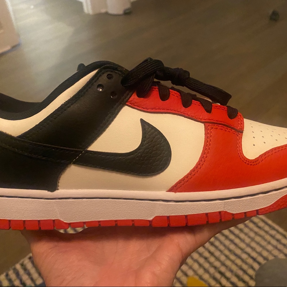 Nike Dunk Low Retro EMB 9.5 mens 75th Anniversary Chicago - Picture 5 of 7